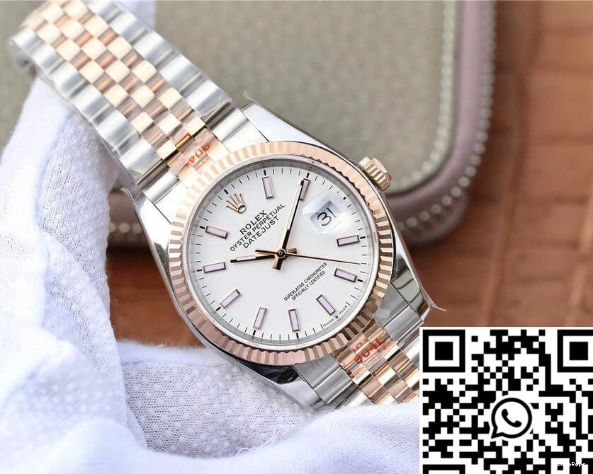 Gold Datejust GM Rose Factory 36MM M126231-0017 Rolex 0213